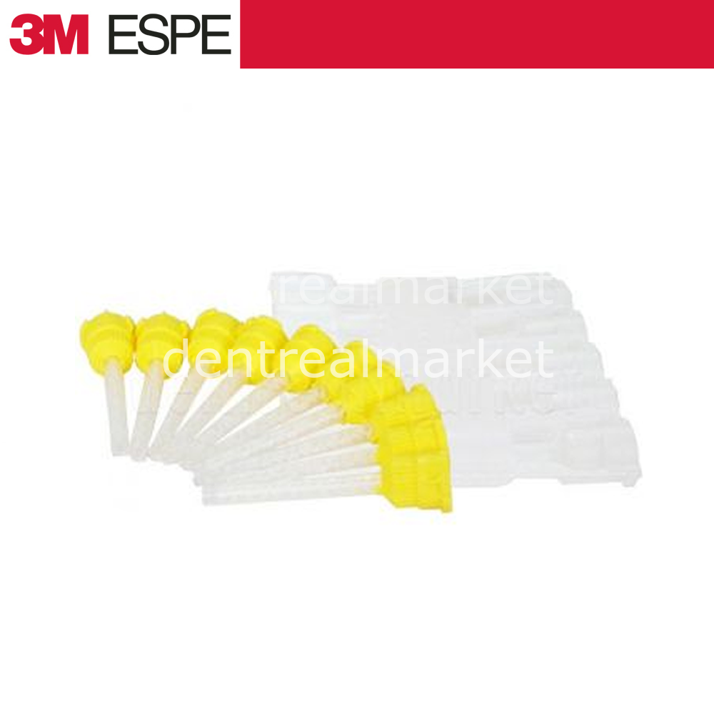 DentrealStore - 3M Gun Mixing Tip - Yellow 30pcs