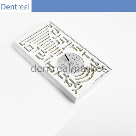 DentrealStore - Dentreal Titanium Maxillofacial Plate Mini Bone Plate Set - 2,0 mm